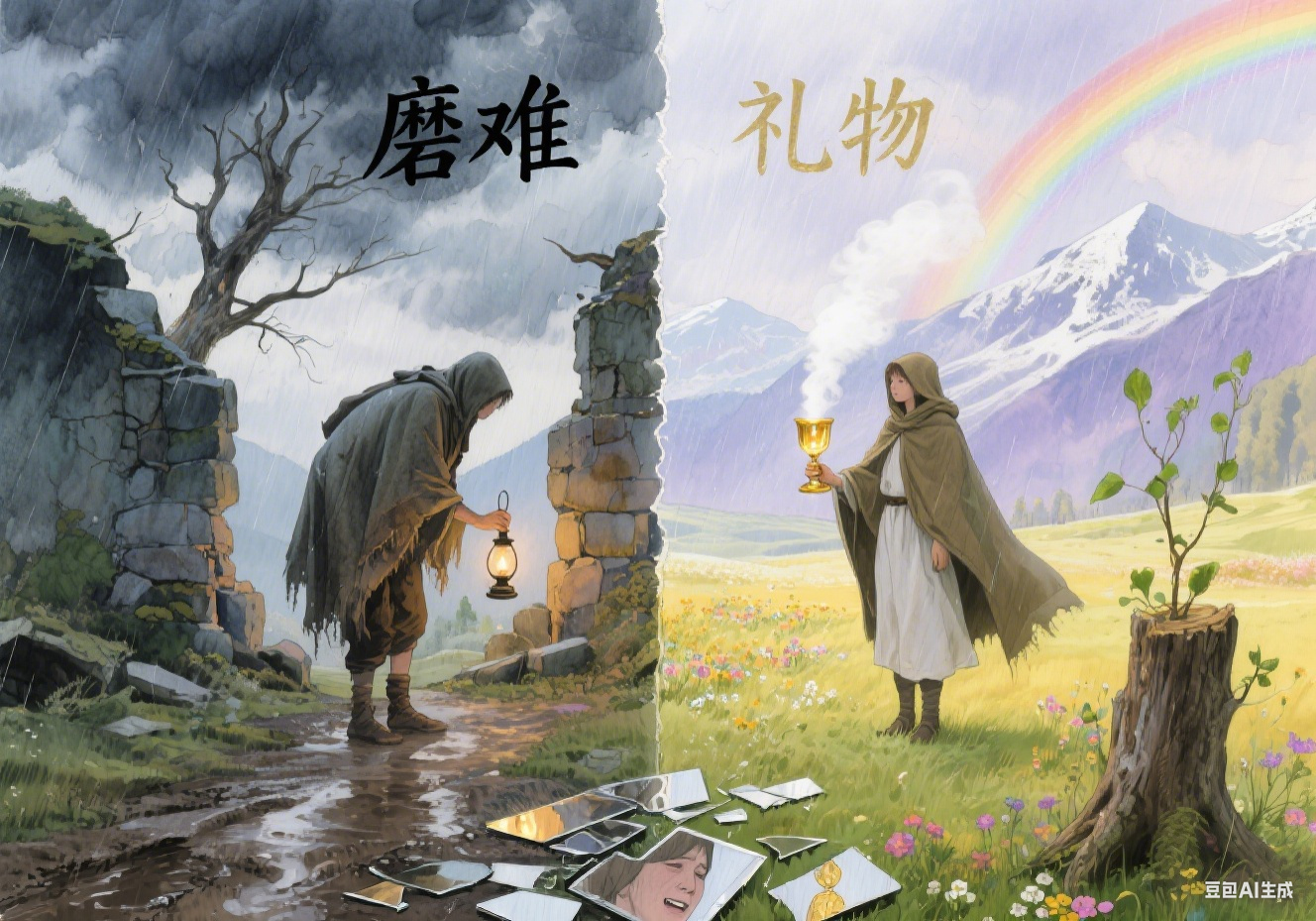 磨难-天赐的礼物 取决于你